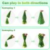 10 Pack 3D Printed Spiral Fidget Toys Set Impossible Magic Passthrough Stress Relief Toy for Anxiety Relaxing,Cuboid,Cylinder,Cone,Cube,Wave,Whirlwind,Pyramid,Gourd,Triangle,Quadrilateral(LYG) view 4