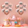 100th Birthday Balloons 18 Pcs Rose Gold Happy 100th Birthday Latex Balloons Confetti Balloons Rose Gold 100th Birthday Party Decorations for Women Men 100th Birthday Anniversary Decor Supplies12 inch view 2