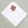 Azeeda 'Cavalier King Charles Spaniel Puppy Heart' Baby Hooded Towel (HT00041264) view 3