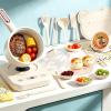 Cicicooie Kids Real Cooking Set Mini Beige Kitchen Playset for Ages 8-12 Montessori Educational, Real Food Making view 1