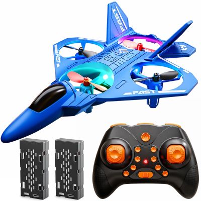 ANTSIR RC Plane ABS Fighter Jet Drone for Kids Birthday Toy Gift