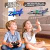 ANTSIR RC Plane ABS Fighter Jet Drone for Kids Birthday Toy Gift view 2