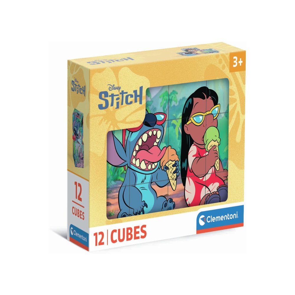 CLEMENTONI CUBI 12 - Stitch - 41347