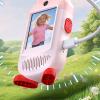 Decumeby Walkie Talkies for Kids, 2 Pack Rechargeable Video Call Walkie Talkies, Long Range Outside Toys with HD Camera for Indoor Camping Travel (Pink) view 4