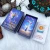 DPEHAKMK Tarot Cards Deck 78 Cards with Guidebook, Violet Veil Tarot, Ethereal Cosmic Tarot Deck for Intuitive Reading, Spiritual Guidance, Dreamy Aesthetic & Gift view 2