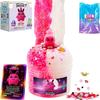 Crunchy Slime Kit Pink Slime, Black Glitter & Non-Sticky Bingsu, ASMR Pop & Crackle, Kpop Queen Charm & Mix-Ins, Unicorn & Rainbow Slime, Xmas Gift for Girls & Teens, MOOZ Magic view 1