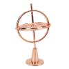 Keenso Rose Gold Metal Gyroscope Toy, Mini Hand Spinning Top for and Stress Relief, Zinc Alloy Balanced Decompression Tool for Adults view 4