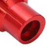 2Pcs RC Rear Axle Cover Bushing Axle Outer Portal Housing Sleeve Aluminum for Losi LMT 1/8 RC Truck (Red) view 3
