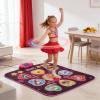 Sorandy Dance Mat Toy, 9 Key Wireless Dance Pad, Anti Slip Music Game Mat with Foldable Design, Ideal for Kids Adults Indoor Outdoor Use, 40.55x34.65in (Pink) view 4