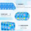 41Pcs Hawaii Party Decorations Blue Cartoon Themed Hawaiian Party Supplies Tropical Luau Theme Paper Plates Napkin Tablecloth,for Kids Birthday BBQ Summer Beach Pool Party Decorations Supplies view 3