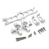 Rc Steering Cup Parts For Hbx 3100A 1/16 Metal Accessories For Swing Arm Steering Cup C For Seat 3-piece Set Remote Control Car Parts(Silver) view 1