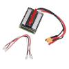 Jeanoko LiPo Charging Board Efficient Parallel Adapter for IMAX B6 B6AC Charger, Reducing Time for Charging 2S/3S Lithium Batteries, for Hobbyists and Drone Enthusiasts ABS Material view 4
