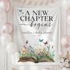 Storybook Shower Welcome Backdrop A New Chapter Begins Book Theme Decor for Mom to Be, Storybook Shower Entrance, Sweet Celebration view 3