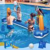 118" Pool Volleyball Net Set for Inground & Above Ground Pools | Complete Pool Game Kit with Water Volleyball, Pump & Adjustable Net, Outdoor Summer Pool Toys for Adults & Family, Pool Party Gift 2026 view 1