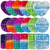 12PCS Rainbow Colors Pop Bubble Fidget Sensory Toys, Pop Fidget Toys,Pop Toy Bulk for Party Favor, Classroom Student Prizes Easter Basket Goodie Bag Stuffers Christmas Valentine Gift view 1