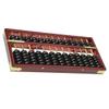 Abaodam 13-Column Wooden Abacus 7 Beads Retro Redwood Frame Learning Counting Tool Early Math Educational for Arithmetic Practice view 1
