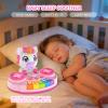 DPDos Unicorn Baby Piano Toy with Animal Sounds, Light Up Musical Keyboard, Educational Toddler Learning Toys for 1 Year Old Girl, Birthday Gifts 6+ Months view 4