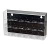 Zxpjkyu Golf Ball Display Case, 3-Layer Clear Acrylic, Holds 18 Balls, Wall Mount or Tabletop for Collectors view 1