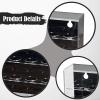 Zxpjkyu Golf Ball Display Case, 3-Layer Clear Acrylic, Holds 18 Balls, Wall Mount or Tabletop for Collectors view 2