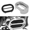 Black Chrome ABS Plastic Voltage Regulator Cover Protector Chin Spoiler Compatible With Harle Softail 01-17 Breakout Fat Boy Slim Heritage(Chrome) view 2