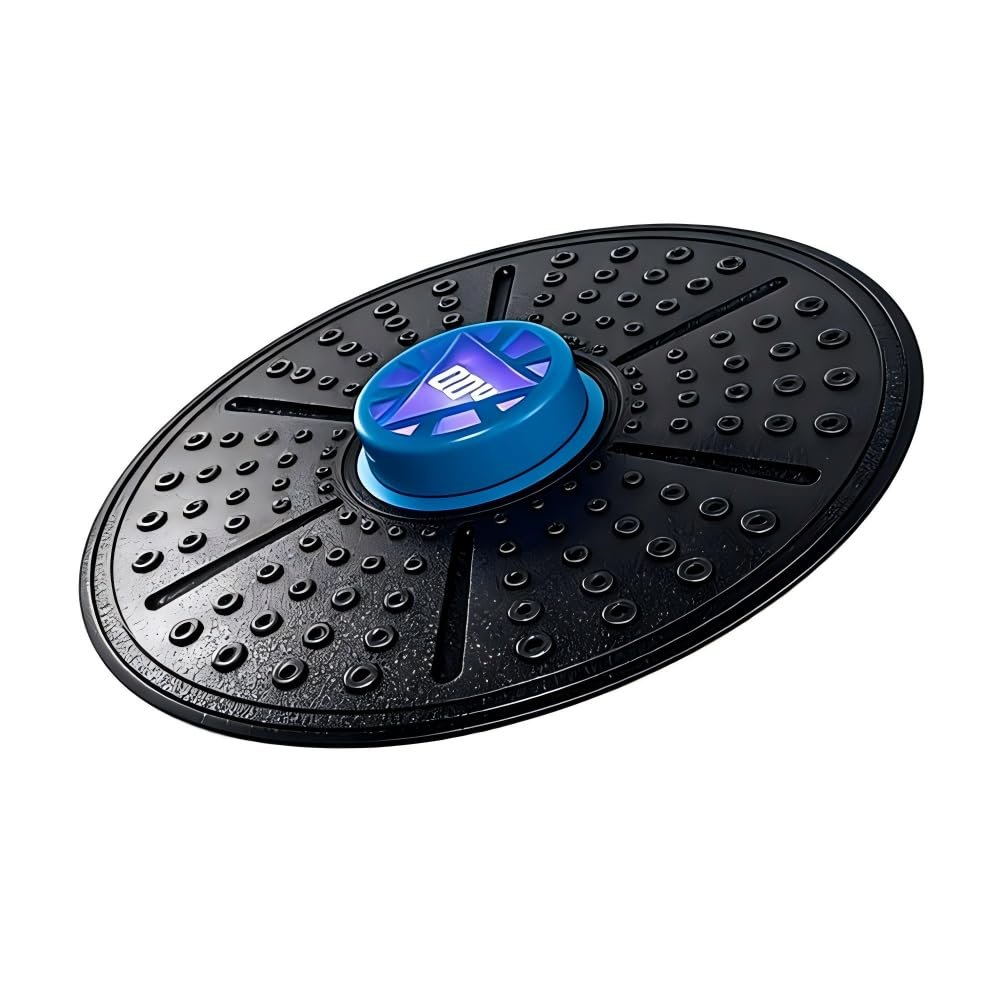 QUELING Smart Balance Board with Guidance Light - Full-Spectrum Training Equipment for Rehabilitation, Recovery, and Home Fitnes (Balance Board+Light)