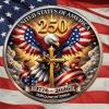 America 250th Anniversary Commemorative Coin,USA 250th Anniversary Coin Challenge,for Patriotism, History Lovers (Purple) view 1