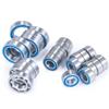 24Pcs Wheel Hub Axle Blue Rubber Sealed Bearing Kit Compatible with Element RC Sendero 1/10 Scale RC Car Model Parts view 2