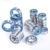 24Pcs Wheel Hub Axle Blue Rubber Sealed Bearing Kit Compatible with Element RC Sendero 1/10 Scale RC Car Model Parts view 4
