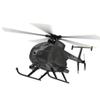 AxiomBricks 1/16 Scale 250-Class F119S MD500 RC Helicopter, 2.4G 9CH RC LittleeBird Military Helicopter Model with Flybarless Rotor Head, 6G/3D Switchable Modes (RTF Version) view 2