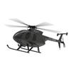 AxiomBricks 1/16 Scale 250-Class F119S MD500 RC Helicopter, 2.4G 9CH RC LittleeBird Military Helicopter Model with Flybarless Rotor Head, 6G/3D Switchable Modes (RTF Version) view 3