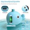Water Table Pump(Huge Water Output), 3 Spray Modes, 4 Hours Non-Stop Fun IPX7 Waterproof, Outdoor Water Toys Outside Water Play Table Accessories for Kids Toddlers, Blue view 3