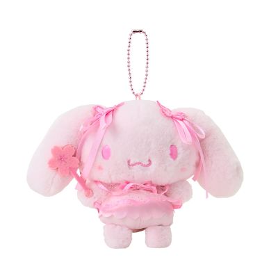 Sanrio 612707 Mascot Holder (Cherry Blossom), Cinnamon Roll, for Ages 6 and Up