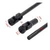 9IMOD 68mm-229mm Steel Drive Shaft DIY Cutting Steel Drive Shaft Freely Cut 6mm Shaft Fit For 1/10 LCG RC Crawler Upgrades(2PCS Black) view 3