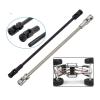 9IMOD 68mm-229mm Steel Drive Shaft DIY Cutting Steel Drive Shaft Freely Cut 6mm Shaft Fit For 1/10 LCG RC Crawler Upgrades(2PCS Black) view 4