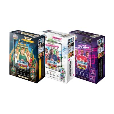 Topps UCC Match Attax Extra 2026 - Random Mega Tin - Contains 48 Cards Including 3 LE Cards.