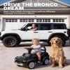 First Ride On Toddler Push Car, Licensed Ford Bronco Raptor Push Around Buggy for Toddlers 1-3 w/Horn, Music and Carrying Handle, Toddler Foot-to-Floor Ride on Car, Sliding Ride-On Toy for Boy (Black) view 3