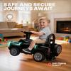 First Ride On Toddler Push Car, Licensed Ford Bronco Raptor Push Around Buggy for Toddlers 1-3 w/Horn, Music and Carrying Handle, Toddler Foot-to-Floor Ride on Car, Sliding Ride-On Toy for Boy (Black) view 4