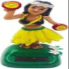 Solar Powered Hula Girl Dancing Figures Decoration Swinging Hawaiian Girl Doll Car Dashboard Ornaments for Car Interior Home Party Decor Learning Education view 1