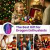 8 Pack 3D Printed Dragon Eggs with Mystery Articulated Dragons Inside, Crystal Flexible Dragon Fidget Toys Set, Cool Surprise Egg Fillers for Kids Teens, Fantasy Desk Decor & Party Favors view 4