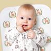 Azeeda 'Pixel Style Deer and Flowers' Baby Burp/Wash Cloth (BC00039212) view 2