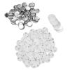 Dioche Sets Blank Round Badge Parts with Metal Pins for DIY Crafts and Custom Designs 32mm for Clothes Hats and Backpacks (37MM) view 3