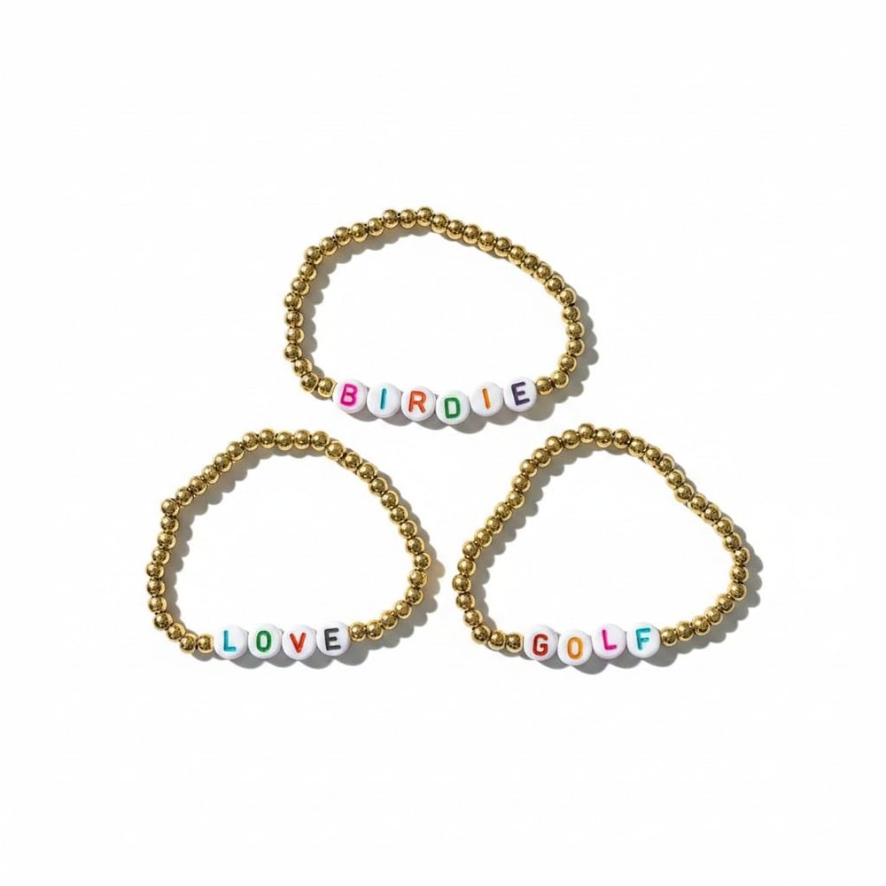 Birdie Brand Girls Stretchy Golf Bracelets