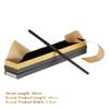 Harry Potter - Personalized Draco Malfoy Wand Replica with Custom Engraving - Resin Collectible Display Wand in Gift Box - 13.3 Inch Fan & Collectors Item - Not a Toy view 3