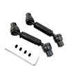 2 PCS Metal Front and Rear Drive Shaft for Remote Control Car Compatible with Henglong B36 B16 C14 C24 B24 MN MN99S(Black) view 1