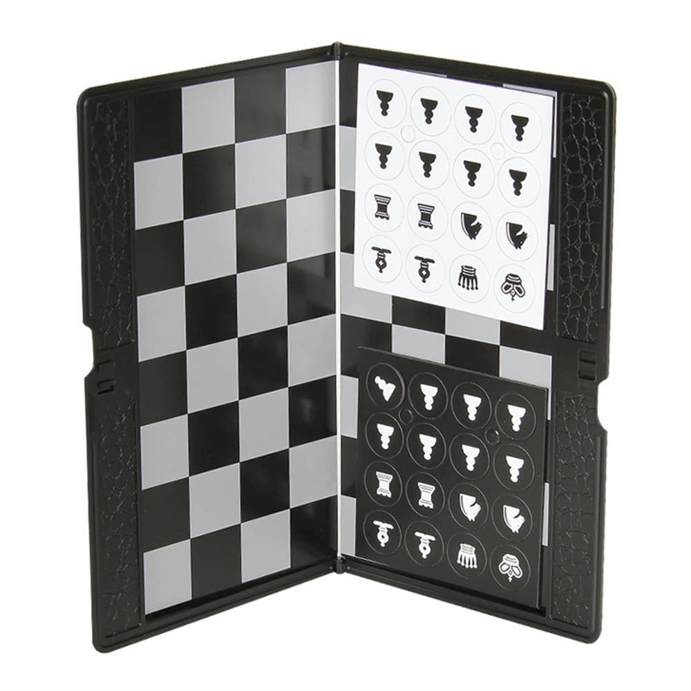 HEEPDD Magnetic Travel Chess Set, Board Games Chess Board for Kids and Adults, Great for Family Game Nights and IndoorOutdoor Fun Magnetic Travel Set, Lightweight Portable