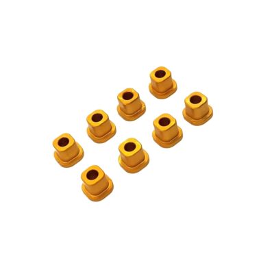 Rc Cars Upgrade Parts For WLtoys 104001 104002 104072 1/10 Metal Upgrade Front And Rear For Swing Arm Axle Cap RC Car Parts Accessories(Yellow)