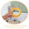 UTHCLO Bunk Bed Guard Ring and Bed Guard Circle for Yellow Abs Plastic for Safety view 3