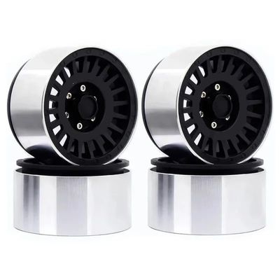 4pcs G53 VP Metal 2. Beadlock Wheel Rim Hub for 1/10 RC Crawler Car Axial SCX10 Wraith Capra RR10 RBX10 Traxxas TRX4 D90