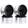 4pcs G53 VP Metal 2. Beadlock Wheel Rim Hub for 1/10 RC Crawler Car Axial SCX10 Wraith Capra RR10 RBX10 Traxxas TRX4 D90 view 1