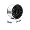 4pcs G53 VP Metal 2. Beadlock Wheel Rim Hub for 1/10 RC Crawler Car Axial SCX10 Wraith Capra RR10 RBX10 Traxxas TRX4 D90 view 2
